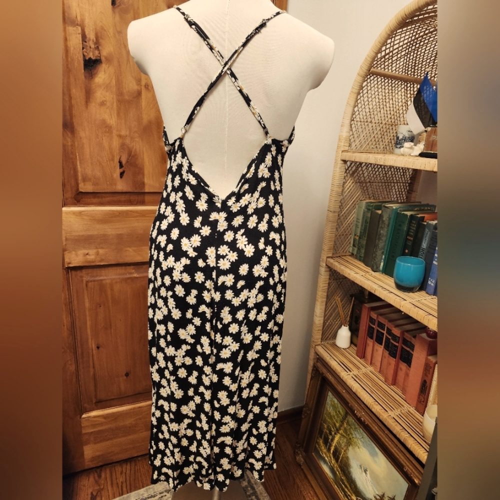 Reformation Daisy Print Sz Medium Dress